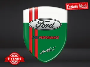 Ford Cúpula Pegatina Edición Gama Alta Insignias Elegantes